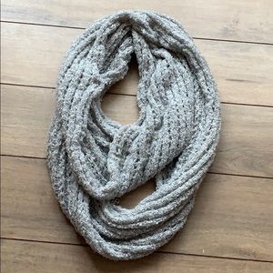 Gray Infinity Scarf